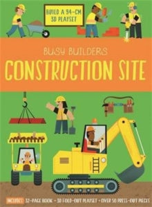 Busy Builders  Busy Builders Construction Site - Carles Ballesteros; Chris Oxlade (Hardback) 11-08-2016 