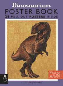 Dinosaurium Poster Book - Chris Wormell (Paperback) 01-11-2018 