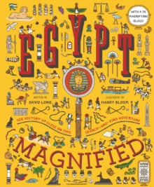 Magnified  Egypt Magnified: With a 3x Magnifying Glass - David Long; Harry Bloom (Hardback) 04-10-2018 