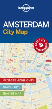 Map  Lonely Planet Amsterdam City Map - Lonely Planet; Lonely Planet (Sheet map folded) 01-09-2016 
