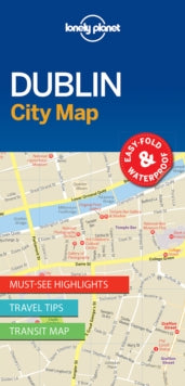 Map  Lonely Planet Dublin City Map - Lonely Planet; Lonely Planet (Sheet map folded) 01-01-2017 