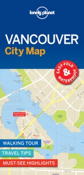 Map  Lonely Planet Vancouver City Map - Lonely Planet (Sheet map, folded) 01-09-2017 