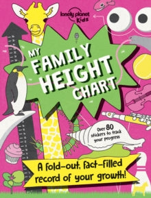 Lonely Planet Kids  My Family Height Chart - Lonely Planet Kids; Andy Mansfield (Fold-out book or chart) 14-04-2017 
