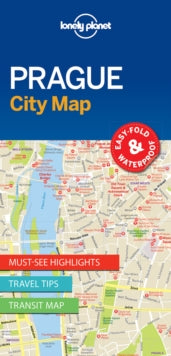 Map  Lonely Planet Prague City Map - Lonely Planet; Lonely Planet (Sheet map folded) 01-01-2017 