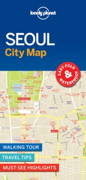 Map  Lonely Planet Seoul City Map - Lonely Planet (Sheet map, folded) 01-09-2017 