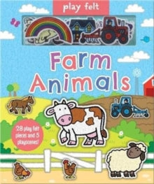 Soft Felt Play Books  Play Felt Farm Animals - Activity Book - Erin Ranson; Barry Green (Board book) 01-03-2018 