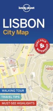 Map  Lonely Planet Lisbon City Map - Lonely Planet (Sheet map, folded) 09-11-2018 