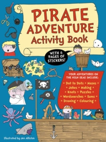 Pirate Adventure Activity Book - Jen Alliston (Paperback) 07-05-2018 
