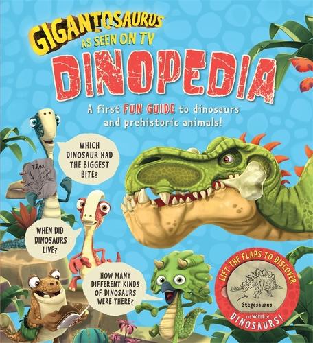 Gigantosaurus - Dinopedia: lift the flaps to discover the world of dinosaurs! - Cyber Group Studios; Cyber Group Studios (Board book) 01-09-2022 