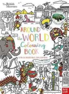 British Museum: Around the World Colouring Book - Thomas Flintham (Paperback) 06-07-2017 