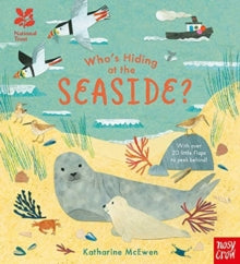 Who's Hiding Here?  National Trust: Who's Hiding at the Seaside? - Katharine McEwen (Board book) 07-03-2019 
