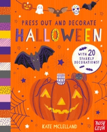 Press Out and Colour  Press Out and Decorate: Halloween - Kate McLelland (Board book) 05-09-2019 