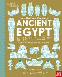 Press Out and Colour  British Museum Press Out and Decorate: Ancient Egypt - Kate McLelland (Board book) 04-07-2019 