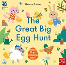 National Trust: The Great Big Egg Hunt - Ekaterina Trukhan (Board book) 04-03-2021 