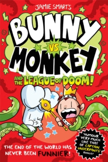 Bunny vs Monkey 3 Bunny vs Monkey and the League of Doom! - Jamie Smart (Paperback) 01-07-2021 