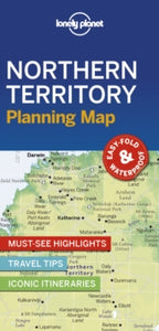Map  Lonely Planet Northern Territory Planning Map - Lonely Planet (Sheet map, folded) 15-11-2019 