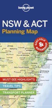 Map  Lonely Planet New South Wales & ACT Planning Map - Lonely Planet (Sheet map, folded) 15-11-2019 