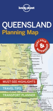 Map  Lonely Planet Queensland Planning Map - Lonely Planet (Sheet map, folded) 15-11-2019 