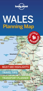 Map  Lonely Planet Wales Planning Map - Lonely Planet (Sheet map, folded) 25-03-2019 