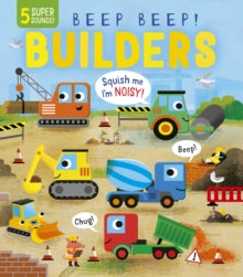 Beep Beep! Builders - Becky Davies; Gareth Lucas (Board book) 13-05-2021 