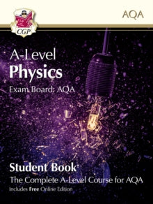 A-Level Physics for AQA: Year 1 & 2 Student Book with Online Edition - CGP Books; CGP Books (Paperback) 11-06-2018 