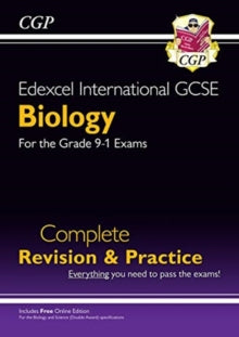 Grade 9-1 Edexcel International GCSE Biology: Complete Revision & Practice with Online Edition - CGP Books; CGP Books (Paperback) 04-12-2018 