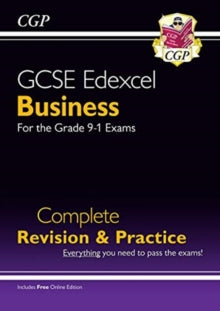 GCSE Business Edexcel Complete Revision and Practice - Grade 9-1 Course (with Online Edition) - CGP Books; CGP Books (Paperback) 04-12-2018 