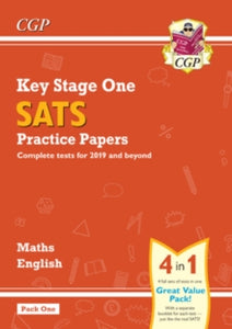 KS1 Maths and English SATS Practice Papers Pack (for the 2022 tests) - Pack 1 - CGP Books; CGP Books (Paperback) 30-08-2018 
