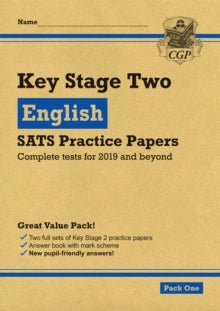 New KS2 English SATS Practice Papers: Pack 1 - for the 2022 tests (with free Online Extras) - CGP Books; CGP Books (Paperback) 30-08-2018 
