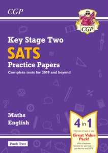 New KS2 Maths & English SATS Practice Papers: Pack 1 - for the 2022 tests (with free Online Extras) - CGP Books; CGP Books (Paperback) 30-08-2018 