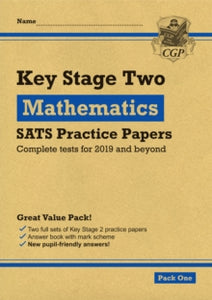New KS2 Maths SATS Practice Papers: Pack 2 - for the 2022 tests (with free Online Extras) - CGP Books; CGP Books (Paperback) 30-08-2018 