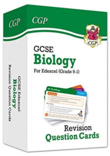 9-1 GCSE Biology Edexcel Revision Question Cards - CGP Books; CGP Books (Mixed media product) 27-02-2019 