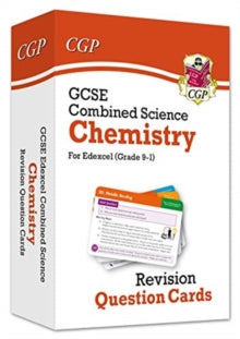 9-1 GCSE Combined Science: Chemistry Edexcel Revision Question Cards - CGP Books; CGP Books (Mixed media product) 01-03-2019 