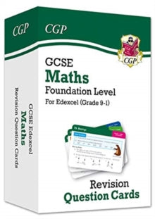 Grade 9-1 GCSE Maths Edexcel Revision Question Cards - Foundation - CGP Books; CGP Books (Mixed media product) 24-04-2019 
