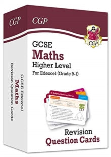 Grade 9-1 GCSE Maths Edexcel Revision Question Cards - Higher - CGP Books; CGP Books (Mixed media product) 28-03-2019 