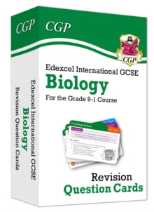 New Grade 9-1 Edexcel International GCSE Biology: Revision Question Cards - CGP Books; CGP Books (Mixed media product) 24-07-2019 