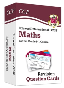 New Grade 9-1 Edexcel International GCSE Maths: Revision Question Cards - CGP Books; CGP Books (Mixed media product) 20-08-2019 