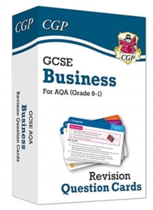 New Grade 9-1 GCSE Business AQA Revision Question Cards - CGP Books; CGP Books (Mixed media product) 24-09-2019 