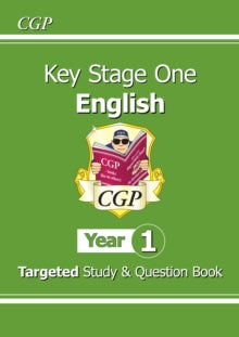 New KS1 English Targeted Study & Question Book - Year 1 - CGP Books; CGP Books (Paperback) 28-08-2019 