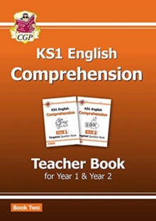 New KS1 English Targeted Comprehension: Teacher Book 2 for Year 1 & Year 2 - CGP Books; CGP Books (Paperback) 23-10-2019 