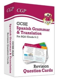 New Grade 9-1 GCSE AQA Spanish: Grammar & Translation Revision Question Cards - CGP Books; CGP Books (Mixed media product) 02-01-2020 