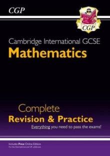New Cambridge International GCSE Maths Complete Revision & Practice: Core & Extended + Online Ed - CGP Books; CGP Books (Paperback) 21-02-2020 