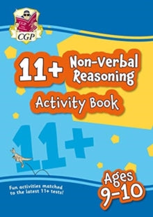 New 11+ Activity Book: Non-Verbal Reasoning - Ages 9-10 - CGP Books; CGP Books (Paperback) 22-07-2020 