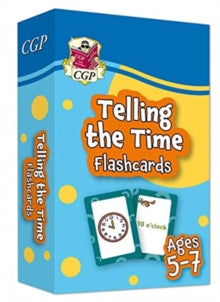 New Telling the Time Flashcards for Ages 5-7: perfect for learning at home - CGP Books; CGP Books (Mixed media product) 01-07-2020 