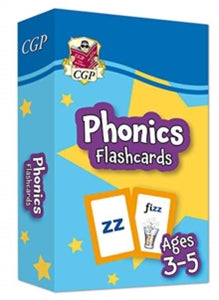 New Phonics Flashcards for Ages 3-5: perfect for learning at home - CGP Books; CGP Books (Mixed media product) 02-07-2020 