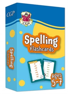 New Spelling Flashcards for Ages 5-7: perfect for learning at home - CGP Books; CGP Books (Mixed media product) 06-07-2020 