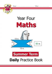 New KS2 Maths Daily Practice Book: Year 4 - Summer Term - CGP Books; CGP Books (Paperback) 16-09-2020 