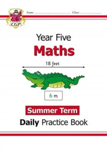 New KS2 Maths Daily Practice Book: Year 5 - Summer Term - CGP Books; CGP Books (Paperback) 07-09-2020 