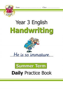 New KS2 Handwriting Daily Practice Book: Year 3 - Summer Term - CGP Books; CGP Books (Paperback) 08-09-2020 