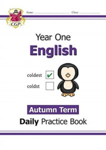 New KS1 English Daily Practice Book: Year 1 - Autumn Term - CGP Books; CGP Books (Paperback) 03-09-2020 